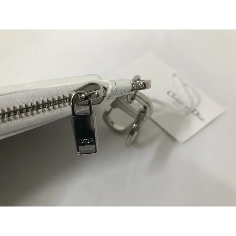 NWT Christian Dior x Daniel Arsham Eroded Keyring Zip Wallet *Limited Edition*
